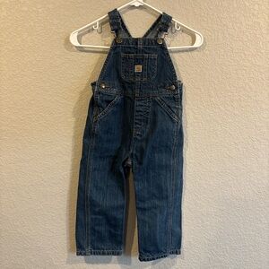 Carhartt Kids Blue Denim Overalls